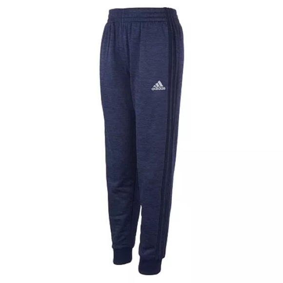 ❤️ ADIDAS Big Boys Focus Joggers Blue Sweatpants Size 6 - Picture 1 of 4